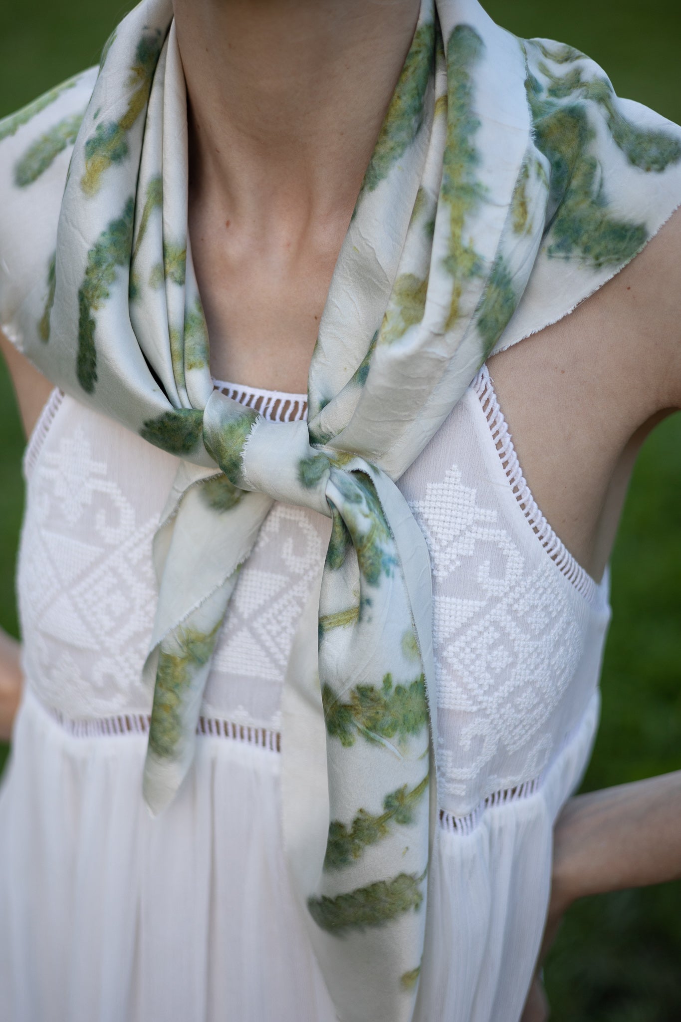 Foulard - Pia / Salvia 01