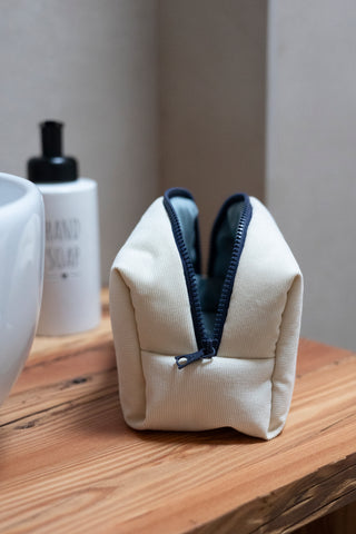 Beautycase maxi - velluto burro